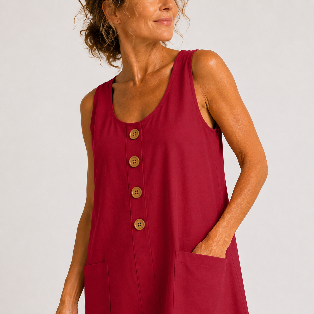 Macey - Cotton Linen Dress