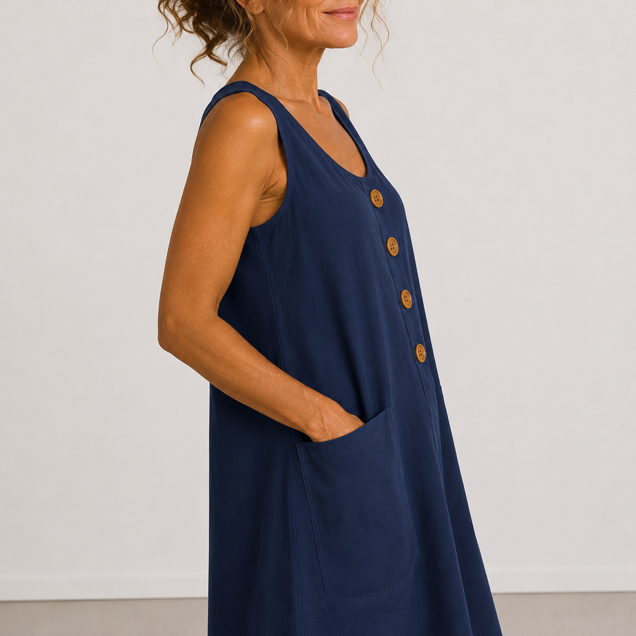 Macey - Cotton Linen Dress