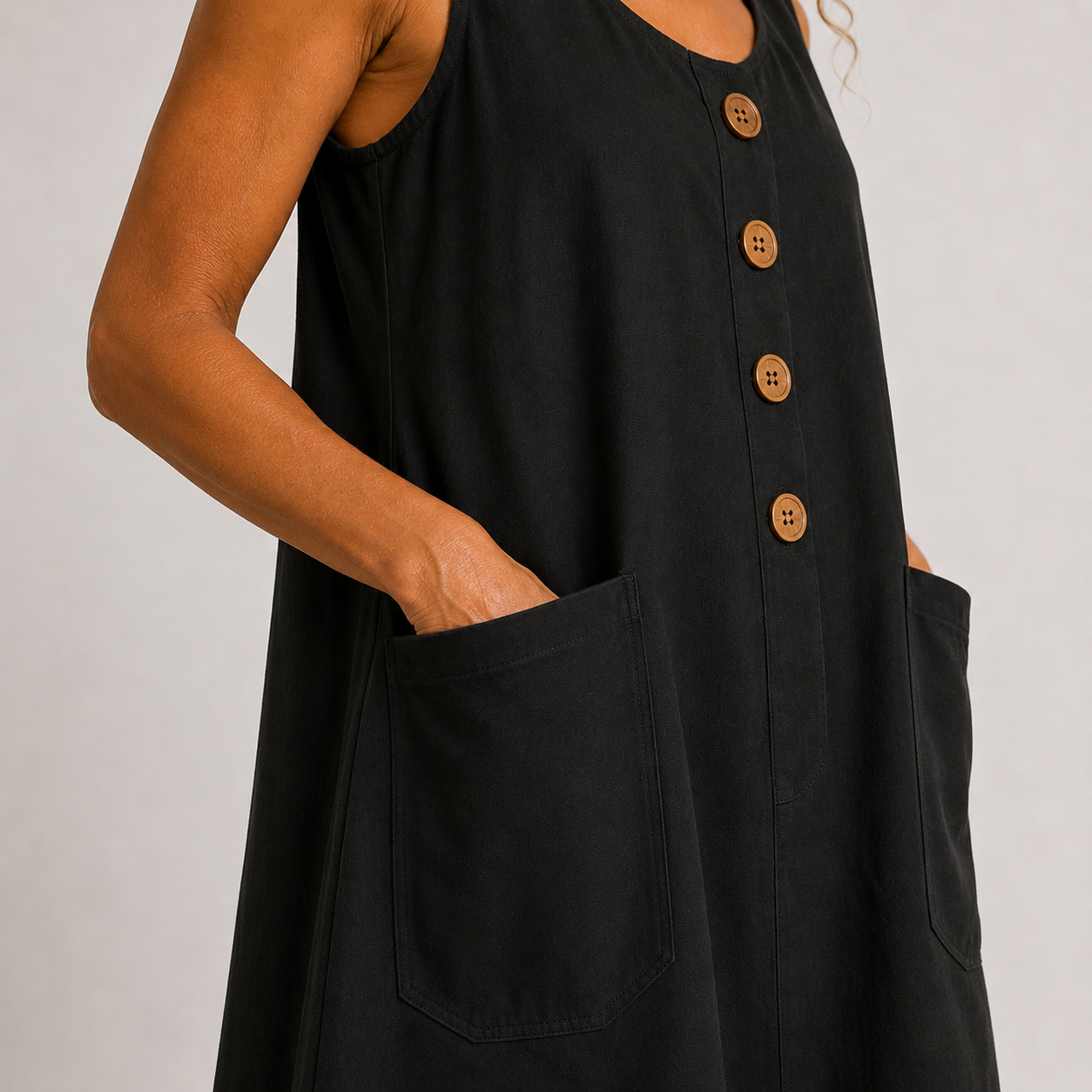 Macey - Cotton Linen Dress