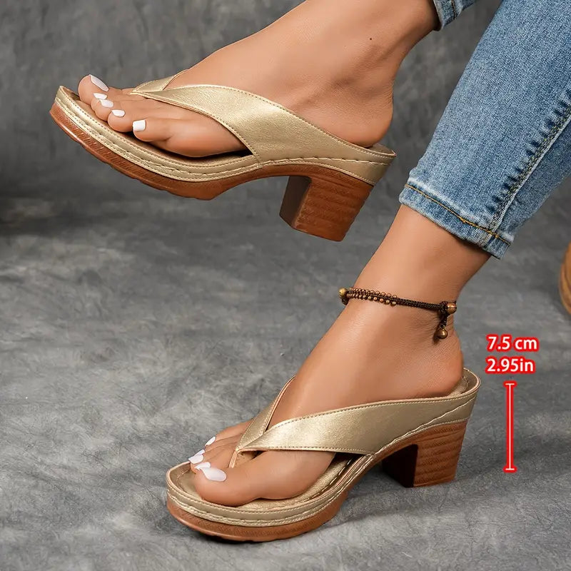 Laluna™ | Orthopedic Heeled Slippers