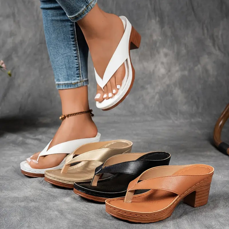 Laluna™ | Orthopedic Heeled Slippers