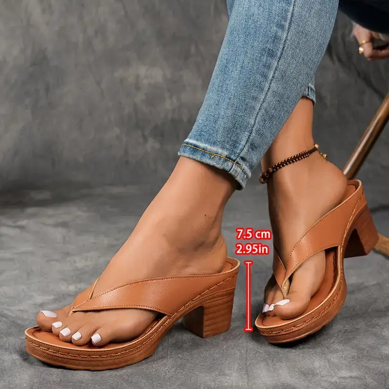 Laluna™ | Orthopedic Heeled Slippers
