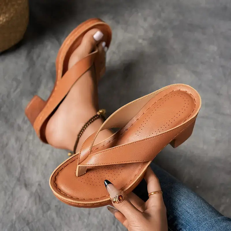 Laluna™ | Orthopedic Heeled Slippers