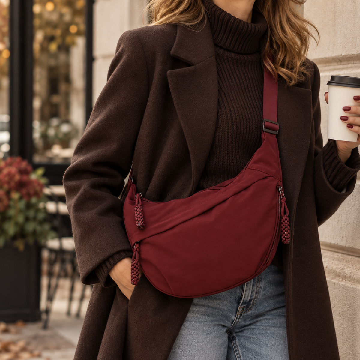 Luna | Crescent Shoulder Bag