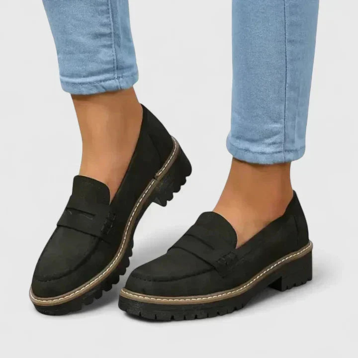 CHARLOTTE | Classic Chunky Loafers
