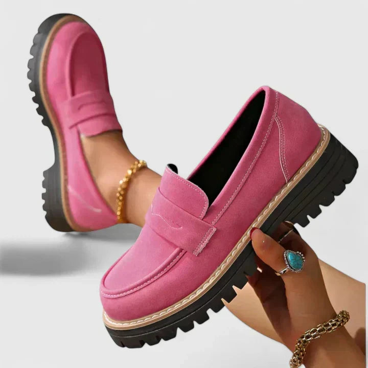 CHARLOTTE | Classic Chunky Loafers
